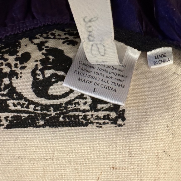 Heart Soul Purple Embroidered Scoop-Neck Tunic - Picture 4 of 4